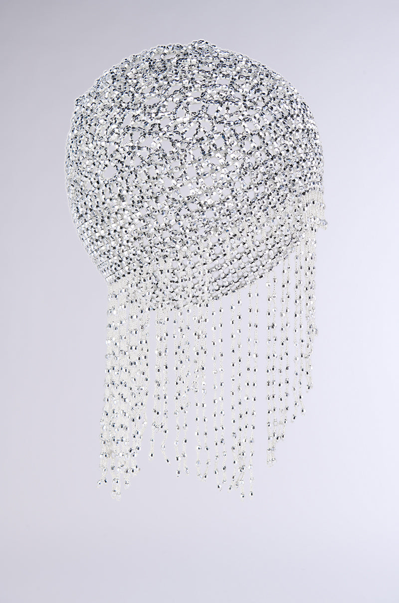 Detail View Glam Life Beaded Headpiece 1