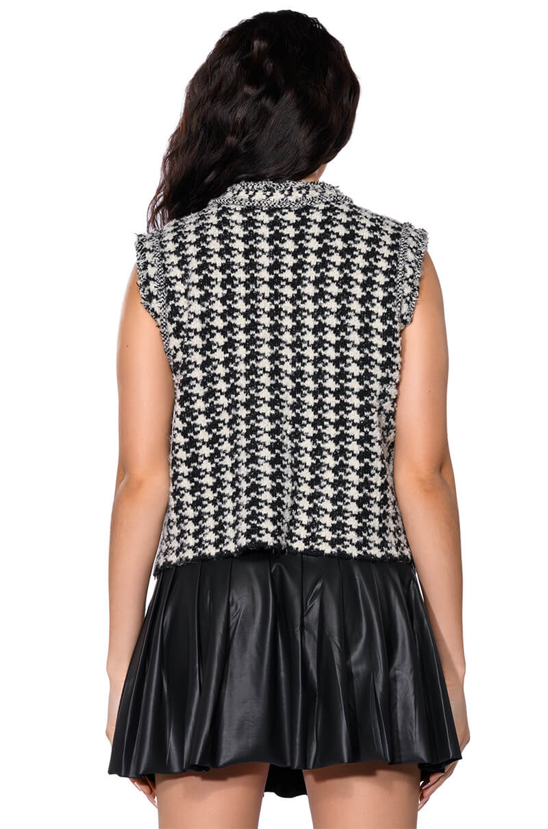 Extra View Glam Life Only Gem Sweater Vest