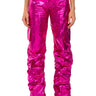 Front View Glimpse Of Magic Relaxed Metallic Pant