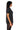 Back View Glitz Oversized Mesh Tshirt In Black Silver
