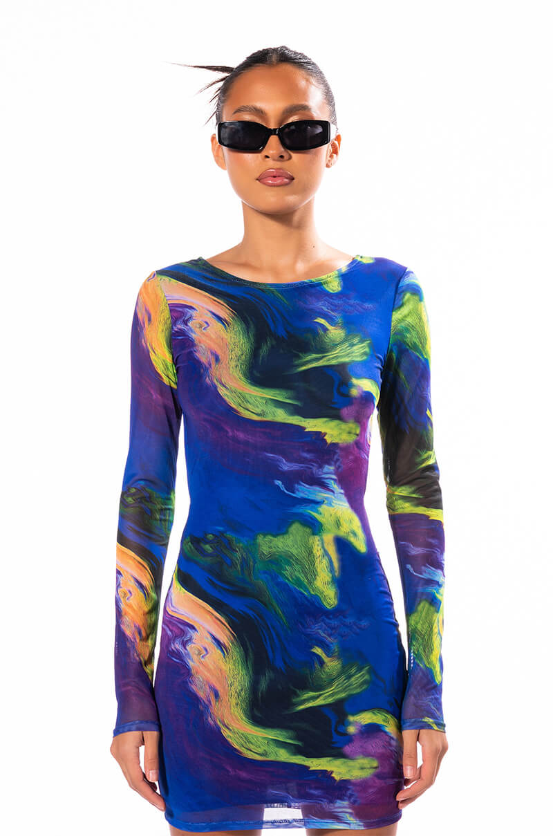 Detail View Glow Up Mini Dress