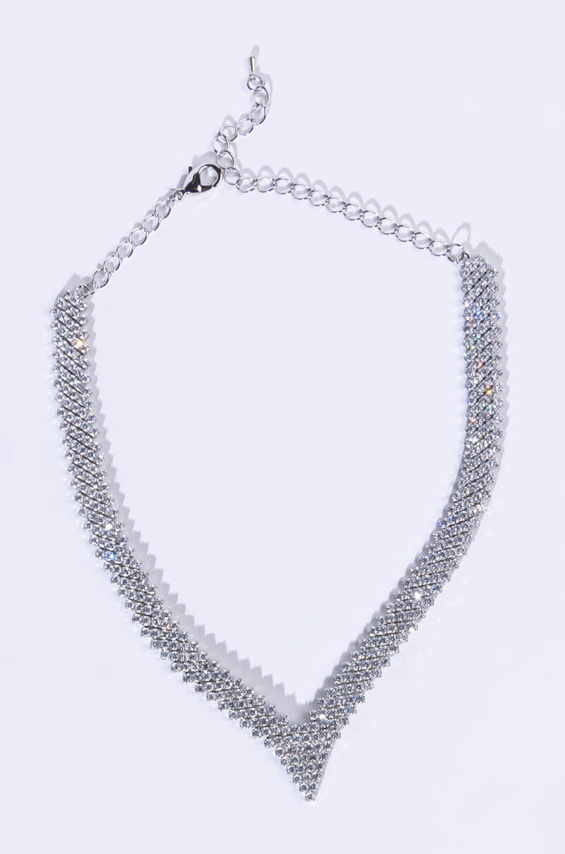 Side View Go Getter Cz Choker