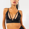 Front View Go Off Queen Mesh Insert Bralette