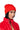 Front View Go To Red Classic Beanie