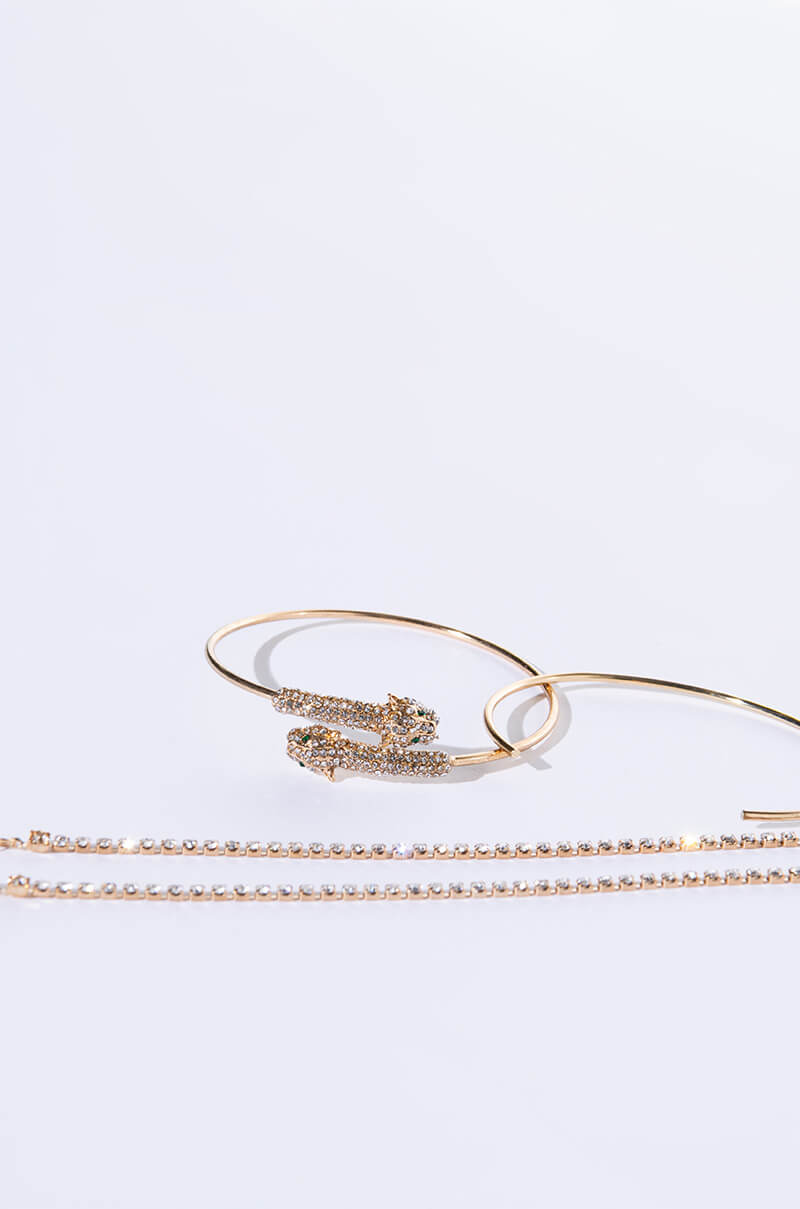 Back View Goddess Bracelet Set