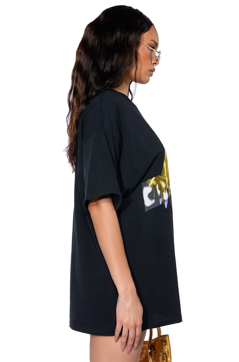 Full View Gold Foil Graphic Tee