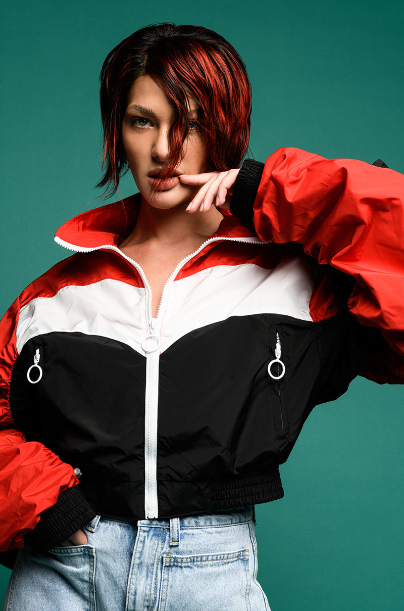 Front View Gold Medal Sporty Bomber