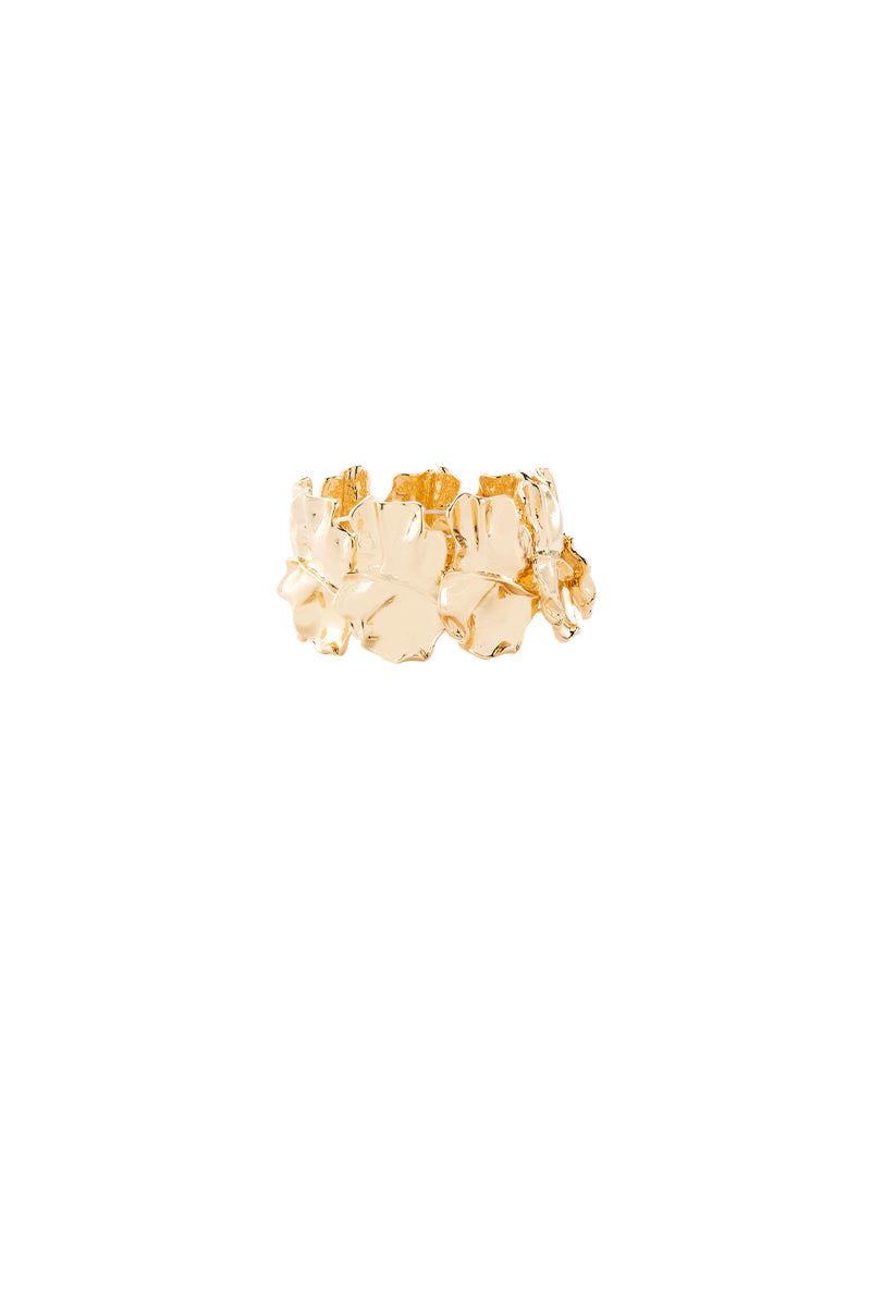 Side View Golden Goddess Cuff 1
