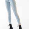 Front View Golden Hour Skinny Jeans With Pearls