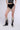 Front View Gonna Love Me Waterfall Rhinestone Denim Short