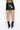 Extra View Good For Me Patch Faux Leather Mini Skirt