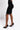 Side View Good Form Bandage Midi Skirt in Black