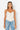 Front View Good Girl Gone Bad Pearl Corset in White