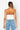 Back View Good Girl Gone Bad Pearl Corset in White