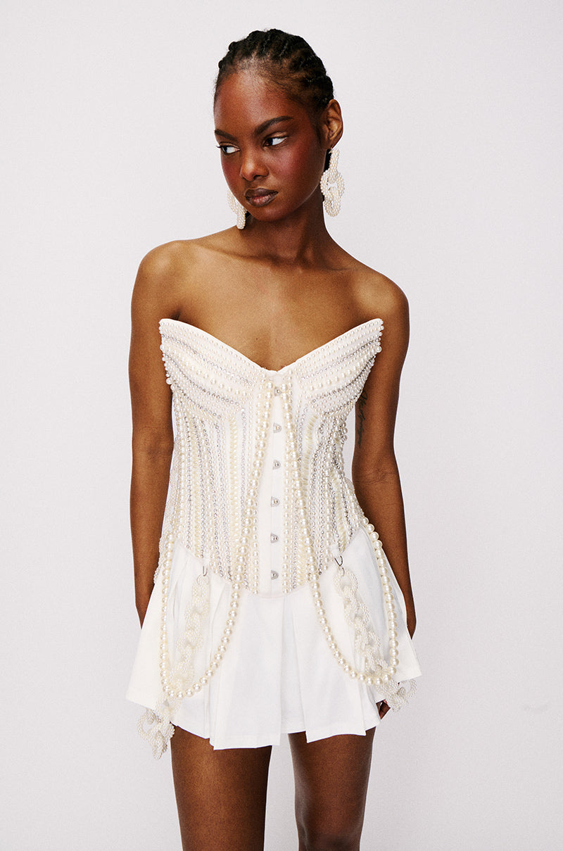 Extra View Good Girl Gone Bad Pearl Corset