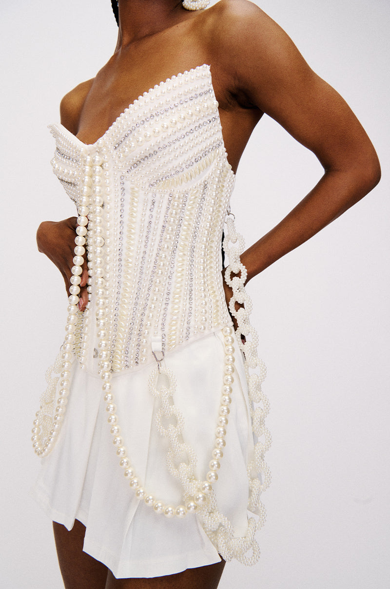 Extra View Good Girl Gone Bad Pearl Corset
