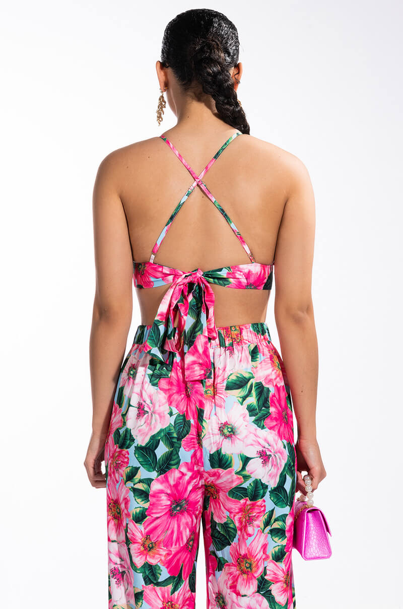 Extra View Good To Me Floral Bralette