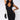 Front View Got Me Good Bandage Knit Halter Midi Dress in Black