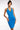 Front View Got Me Good Bandage Knit Halter Midi Dress