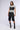 Extra View Got Me Twisted T Shirt With Faux Leather Corset Detail