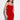 Front View Got Your Heart On My Shoulders Ruched Midi Dress