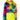 Front View Gracelle Multi Faux Fur Jacket