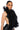 Side View Gravity Mesh Swirl Open Back Vest In Black