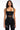 Detail View Gridlock Mesh Square Neck Sleeveless Bodysuit