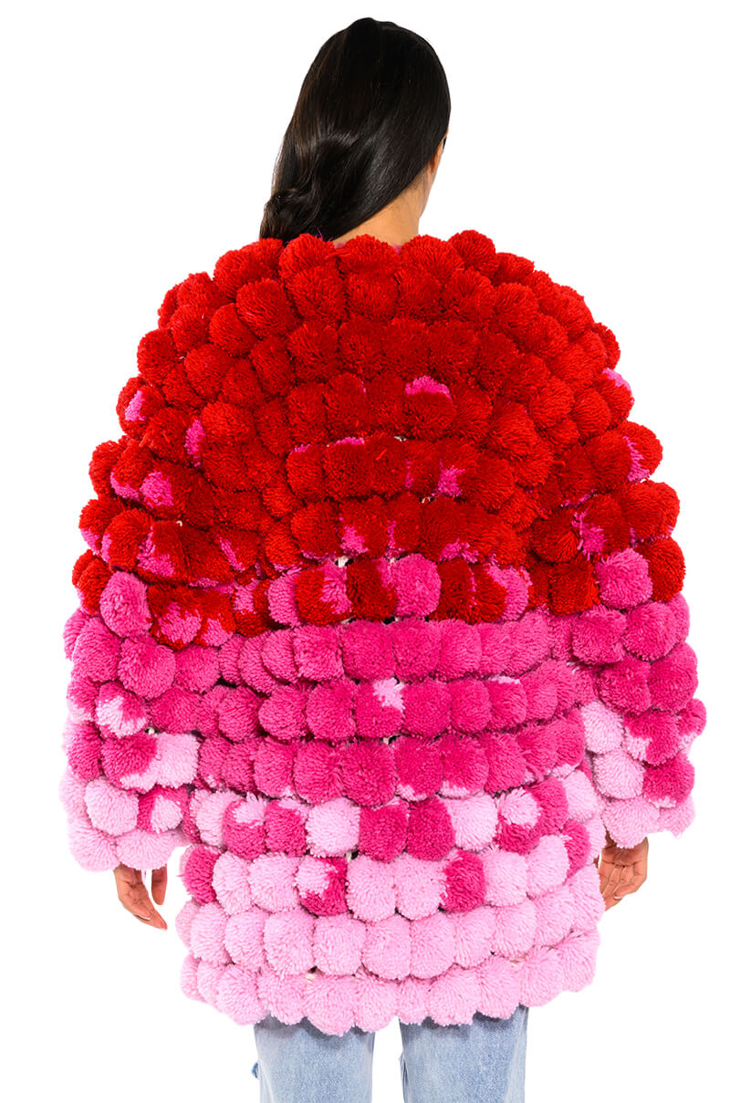 Extra View Gumball Pom Pom Sweater 5