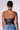 Back View H-town Hottie Faux Leather Halter Top