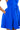 Extra View Hadley Collared Fit And Flare Mini Dress In Royal Blue