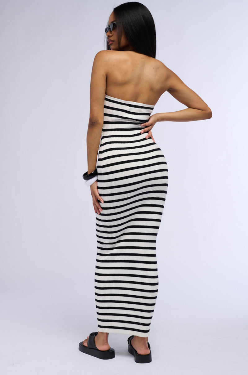 HADLEY STRAPLESS KNIT MAXI DRESS AKIRA HADLEY STRAPLESS KNIT MAXI DRESS AKIRA