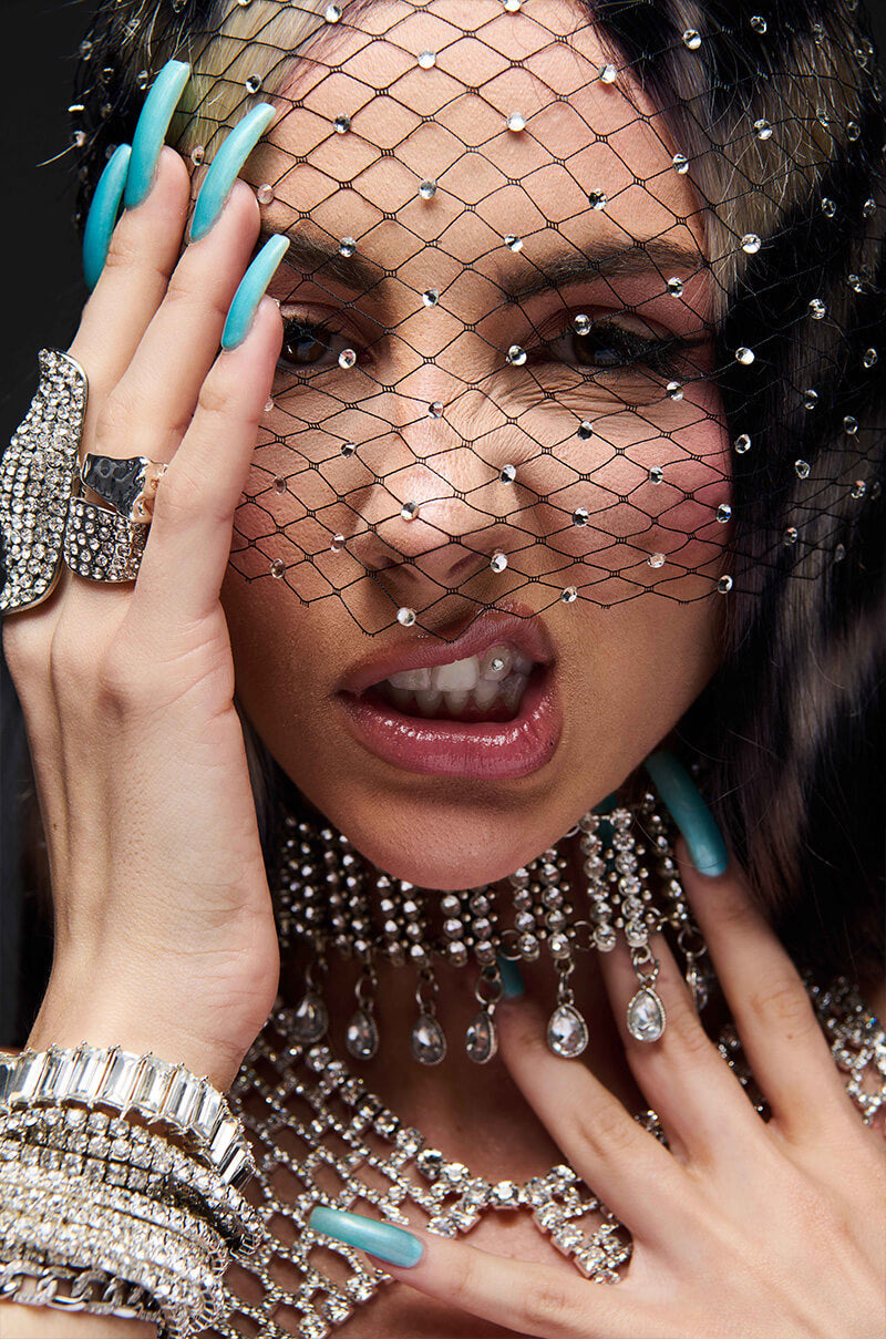 Front View Hailey Bling Headband 0