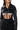 Extra View Half My Heart Ultra Cropped Moto Jacket