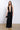 Front View Hallie Plunging Neckline Knit Jumpsuit