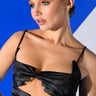 Front View Handsy Glove Bra Top