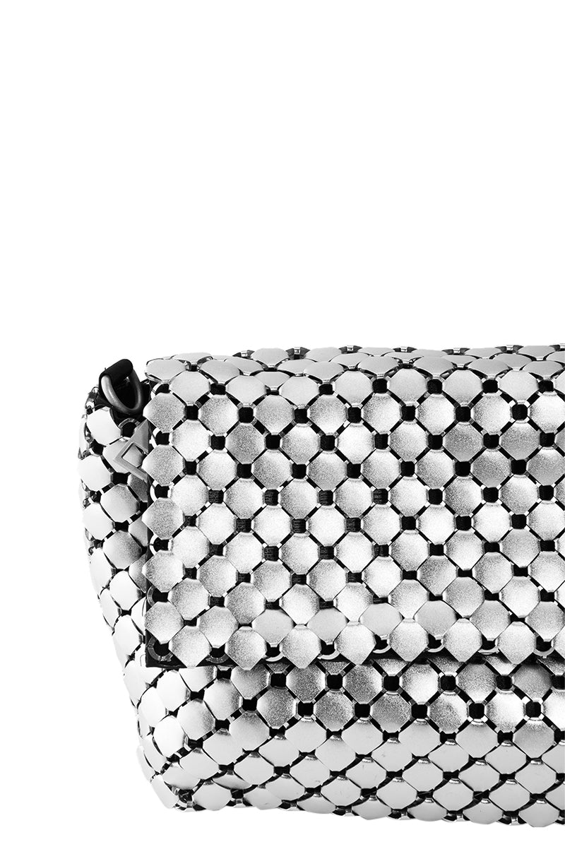 Full View Hanka Clutch In Silver 4
