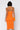 Back View Happy Home Tube Midi Dress in Orange