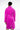 Extra View Happy Hour Wool Like Trench Coat In Fuchsia