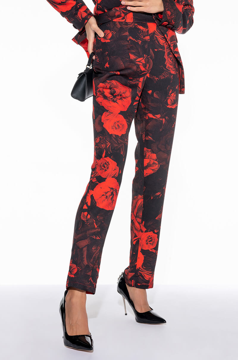 HARD TO HANDLE FLORAL TROUSERS view 0