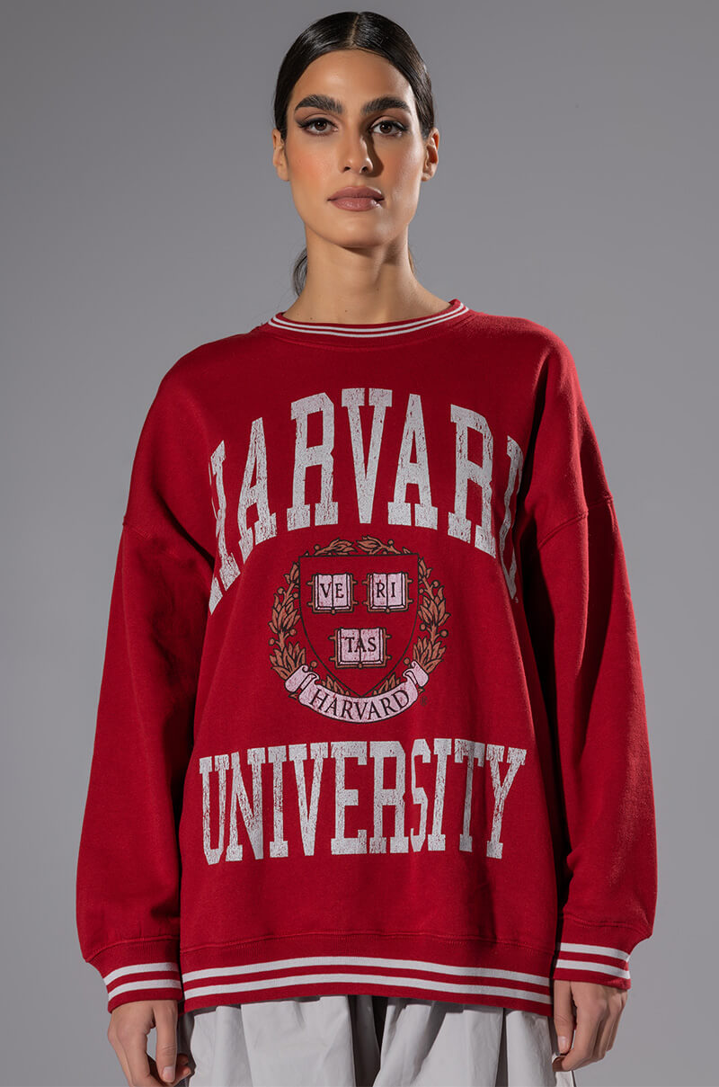 HARVARD OVERSIZED SWEATSHIRT view 0