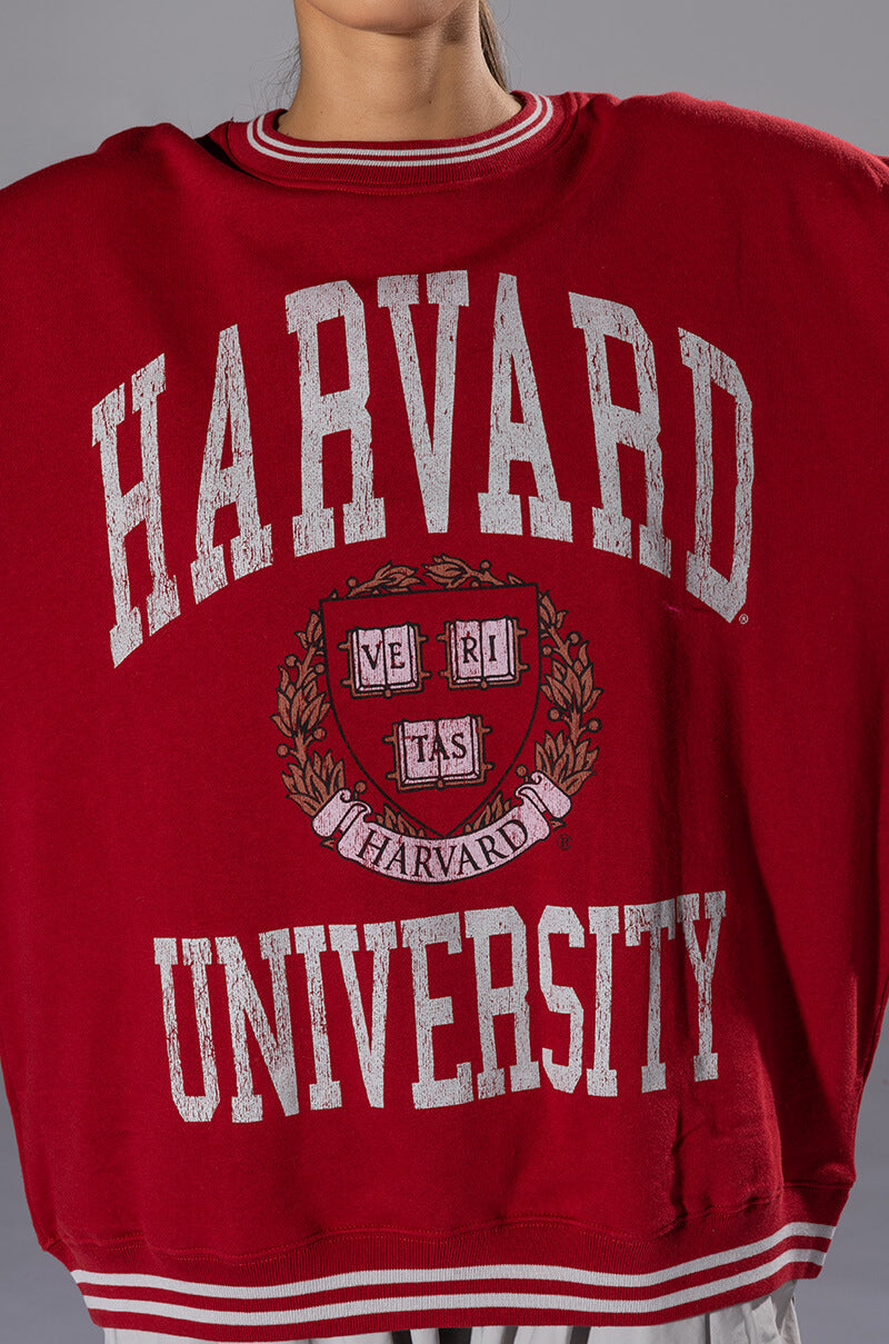 Extra View Harvard Oversized Sweatshirt