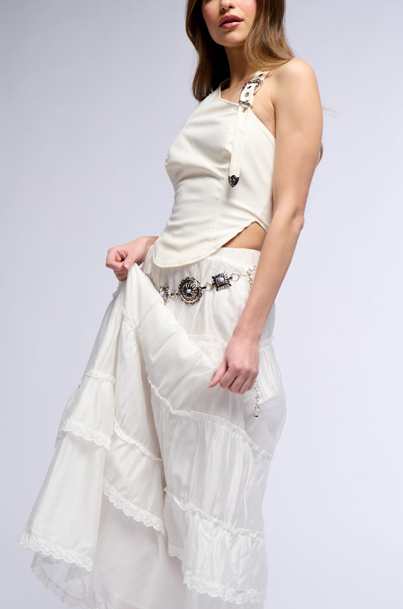 Full View Haven Flowy Maxi Skirt