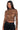 Front View Hazel Mock Neck Long Sleeve Top