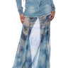 Front View Head In The Clouds Maxi Skirt