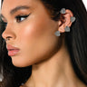 Front View Hear The Love Embellished Ear Cuff