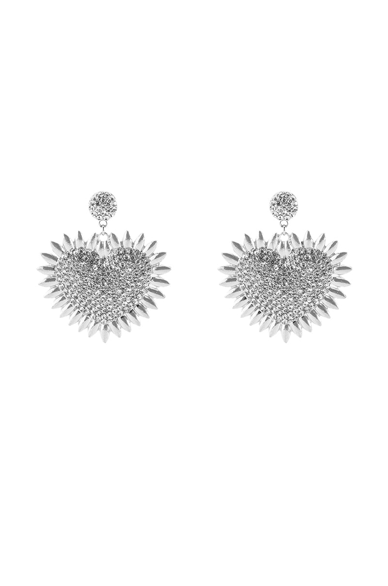 Side View Heart You Dangle Earrings