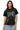 Front View Heartless Embellished Graphic T Shirt