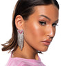 Front View Heartthrob Fringe Earring