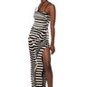 Front View Helena Knit Bodycon Maxi Dress